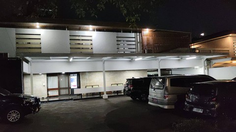 Rumah dinas Mentan Syahrul Yasin Limpo di Jalan Widya Chandra 5 Nomor 28, Jakarta Selatan, digeledah KPK, Kamis (28/9).  Foto: Jonathan Devin/kumparan