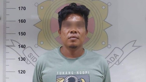 Pelaku pembacokan pria paruh baya hingga jempol tangan putus di kawasan Taman Sari, Jakarta Barat.   Foto: Dok. Istimewa