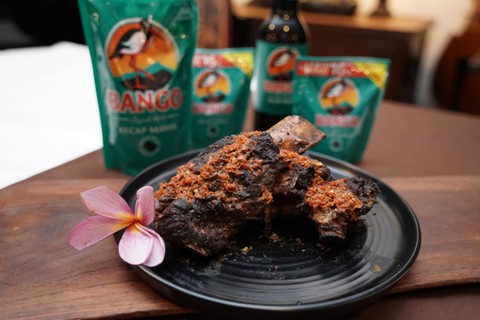 Konro Bakar Karebosi-Konferensi pers Festival Jajanan Bango 2023 di Jakarta. Foto: Bango