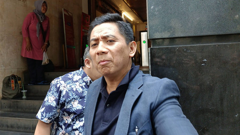 Sandy Arifin Kuasa Hukum Virgoun di Polda Metro Jaya. Foto: Aprilandika Pratama/kumparan