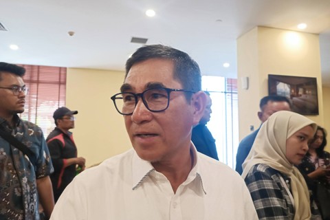 Hamdan Zoelva saat ditemui di Hotel Sultan, Jakarta, Rabu (4/10/2023). Foto: Akbar Maulana/kumparan