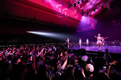 Konser Le Sserafim di Jakarta. Foto: SOURCE MUSIC