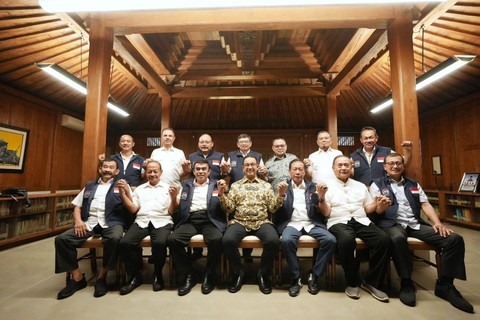 Para purnawirawan Pati TNI Polri dalam mendukung Anies-Gus Imin untuk mendorong perubahan. Foto: Dok. Istimewa
