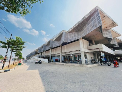 Pasar Pulung / Pasar Modern di Tubaba, Lampung, Kamis (5/10/2023) | Foto: Roza Hariqo/Lampung Geh