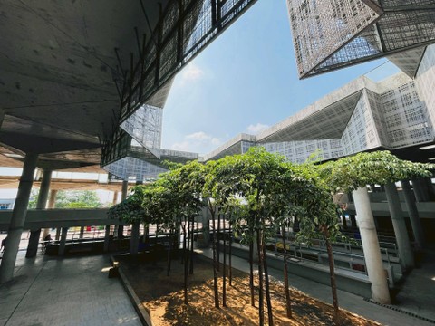 Pasar Pulung / Pasar Modern di Tubaba, Lampung, Kamis (5/10/2023) | Foto: Roza Hariqo/Lampung Geh