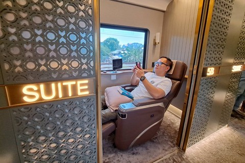 Kereta Suites Kompartemen KAI. Foto: KAI