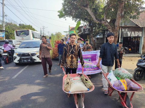 Seorang penyandang disabilitas di Bantul menikahi kekasihnya dengan mahar Selawat Nabi Muhammad SAW. Foto: Fortais Kapanewon Sewon