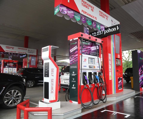 Ilustrasi SPBU Pertamina. Foto: Pertamina