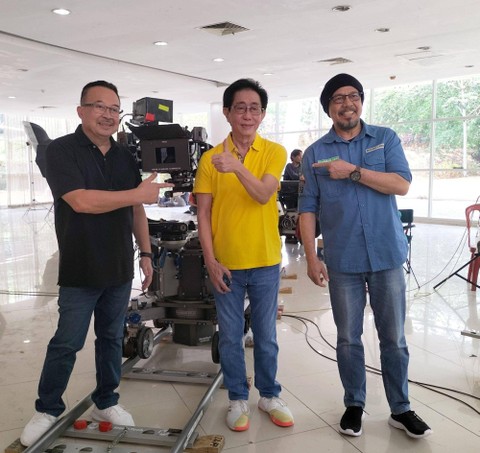 Direktur Sido Muncul Irwan Hidayat bersama akademisi Rhenald Kasali dan presenter kenamaan Andy F. Noya. Foto: Sido Muncul