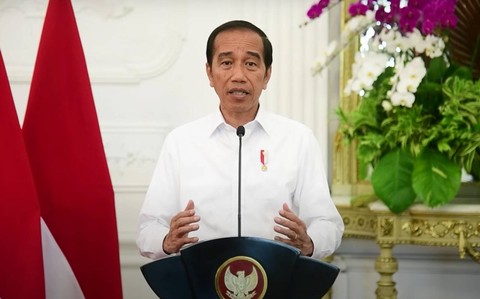 Presiden Jokowi memberikan pernyataan terkait situasi terkini Konflik Palestina-Israel, Selasa (10/10/2023). Foto: Biro Setpres