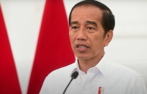 Presiden Jokowi memberikan pernyataan terkait situasi terkini Konflik Palestina-Israel, Selasa (10/10/2023). Foto: Biro Setpres