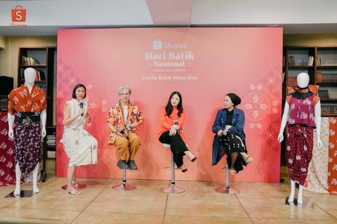 Media Gathering Shopee: Cerita Batik Masa Kini. Foto: Shopee