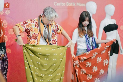 Media Gathering Shopee: Cerita Batik Masa Kini. Foto: Shopee