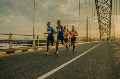 Ilustrasi pace lari normal. Foto: Unsplash