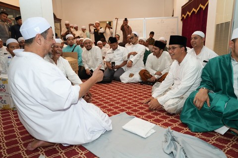 Anies menilai perayaan maulid nabi di Majelis Ta'lim Al Habib Ali Al Habsyi Kwitang, Jakarta Pusat menyejukkan Jakarta. Foto: Dok. Istimewa