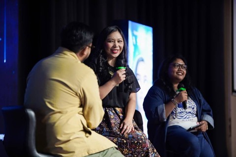 Masterclass Animasi Bersama Griselda Sastrawinata-Lemay.  Foto: Dok: Binus University/Disney