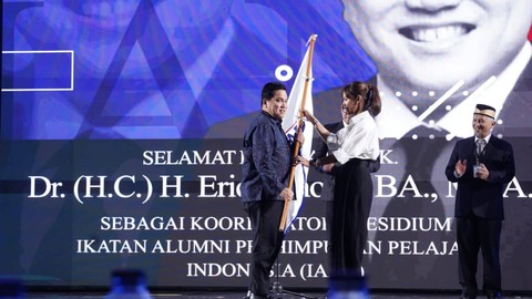 Erick Thohir lantik pengurus harian IAPPI Foto: Dok. Istimewa