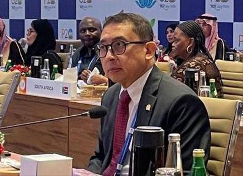 Fadli Zon di P20 di India Foto: Dok. Istimewa