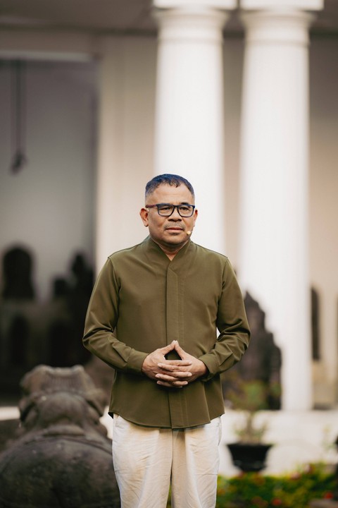 Garin Nugroho dalam pengumuman nominasi Piala Citra Festival Film Indonesia 2023. Foto: Dok. Istimewa