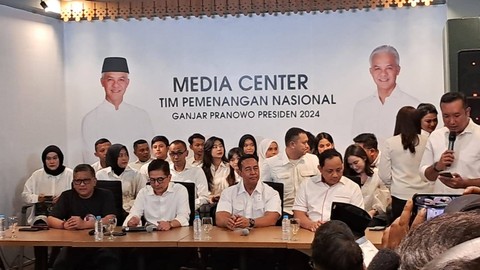 Peresmian Media Center TPN Ganjar Presiden di Jl Cemara, Menteng, Jakarta Pusat, Minggu (15/10). Foto: Annisa Thahira Madina/kumparan