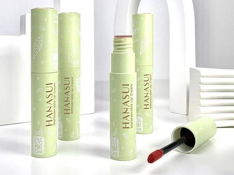 Hanasui Mattedorable Lip Cream Matcha Latte Edition. Foto: Instagram/officialhanasui