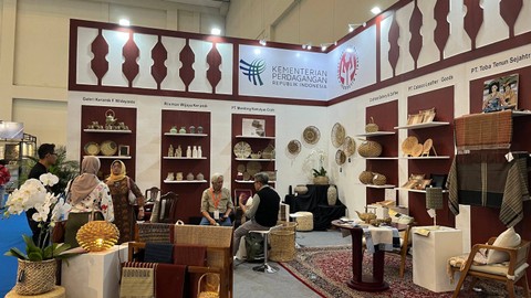 Gelaran Trade Expo Indonesia (TEI) 2023 di ICE BSD, Tangerang. Foto: Widya Islamiati/Kumparan