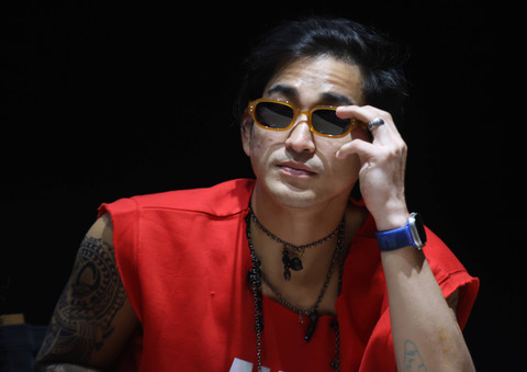 Artis Bio One saat hadir di konferesi pers Jakarta World Cinema Week di FX Sudirman, Jakarta, Kamis, (19/10/2023). Foto: Agus Apriyanto