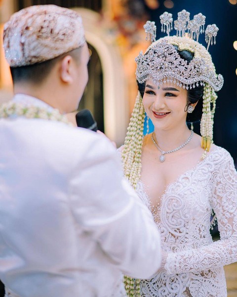Pernikahan Hana Hanifah dan Randy. Foto: IG/@egha.makeup
