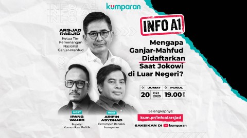 Info A1, Arsjad Rasjid. Foto: kumparan