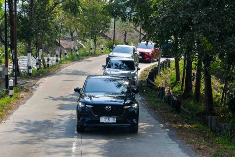 Media test drive Mazda CX-60 di Jawa Tengah, 18-20 Oktober 2023. Foto: Dok. Mazda