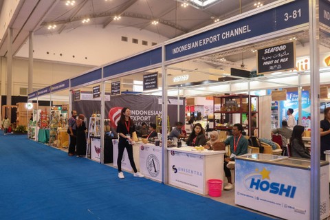 Indonesian Export Channel (IEC), asosiasi dan platform pembelajaran ekspor, berpartisipasi dalam Trade Expo Indonesia (TEI) 2023. Foto: Dok. Istimewa