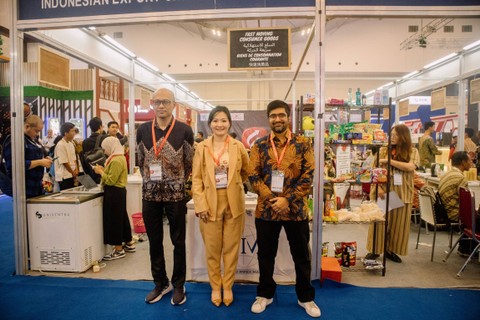 Indonesian Export Channel (IEC), asosiasi dan platform pembelajaran ekspor, berpartisipasi dalam Trade Expo Indonesia (TEI) 2023. Foto: Dok. Istimewa