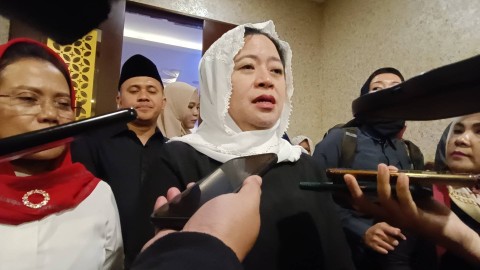 DPP PDIP Puan Maharani saat ditemui di Grand City Mall, Surabaya, Sabtu (21/10/2023). Foto: Farusma Okta Verdian/kumparan