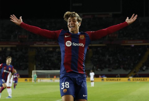 Laga Barcelona vs Bilbao. Foto: Albert Gea/REUTERS