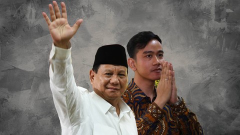 Bacapres Prabowo Subianto dan Bacawapres Gibran Rakabuming Raka. Foto: kumparan