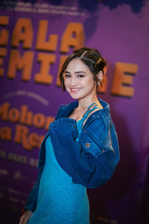 Artis Syifa Hadju di acara press screening film Mohon Doa Restu. Foto: Poplicist
