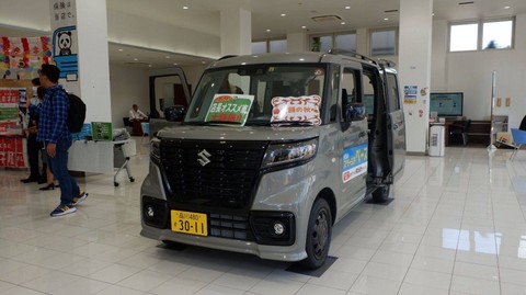 Suasana di Diler Suzuki Arena di Oka, Jepang. Foto: M Lutfan Dharmawan/kumparan