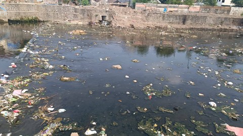 Sungai Code, Kota Yogyakarta, Selasa (24/10/2023). Foto: Arfiansyah Panji/kumparan