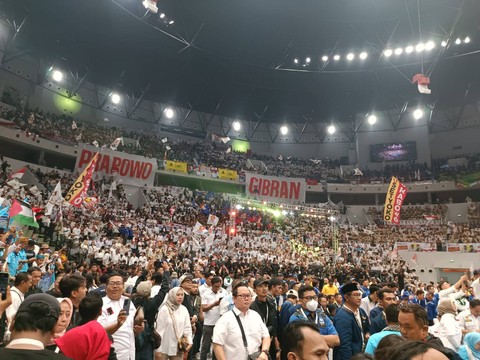 Suasana di Indonesia Arena, Senayan, Rabu (25/10/2023). Foto: Zamachsyari/kumparan
