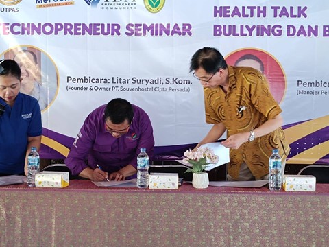 TDA Tangerang Raya Gelar MoU dan Seminar Kewirausahaan Bersama UTPAS  (1)