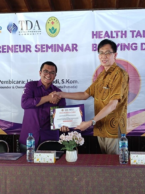 TDA Tangerang Raya Gelar MoU dan Seminar Kewirausahaan Bersama UTPAS  (2)