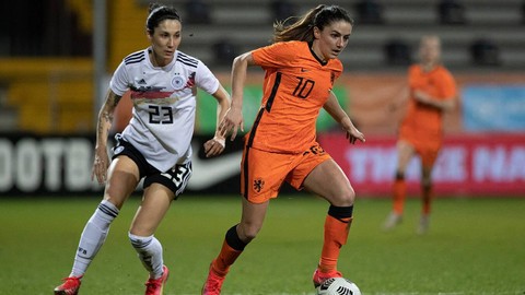 Timnas wanita Belanda vs Jerman. Foto: Dok. dfb.de