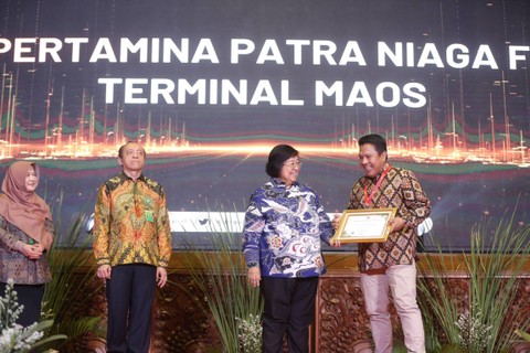 6 unit operasi Pertamina Patra Niaga terima penghargaan kampung iklim 2023. Foto: Dok. Pertamina