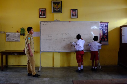 Ilustrasi layanan pendidikan. Foto: Kemenkeu RI