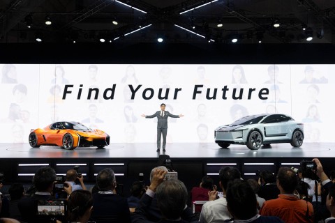 Koji Sato, President & CEO Toyota Motor Corporation di Japan Mobilitas Show (JMS 2023). Foto: Istimewa. 