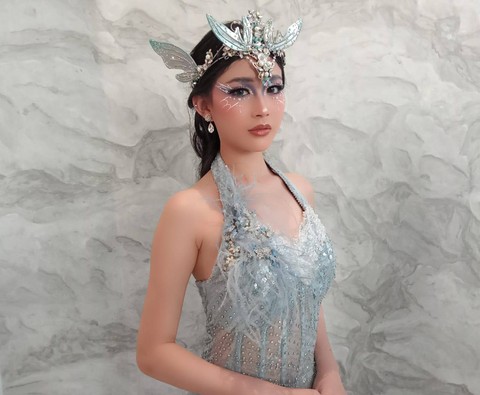 Riasan yang terinspirasi dari kecantikan Putri Duyung. Foto-foto: Masruroh/Basra