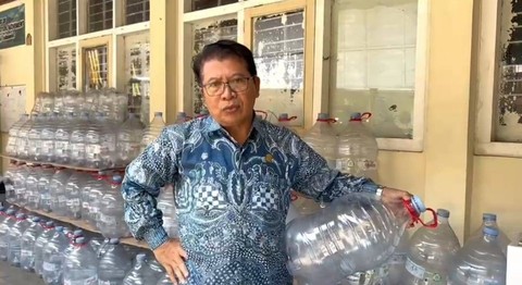 Dosen UGM sekaligus inisiator Gerakan Memanen Air Hujan, Agus Maryono. Foto: Dok. Agus Maryono