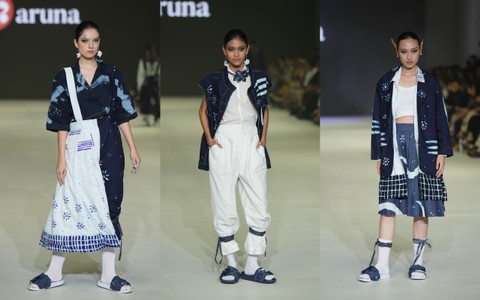 Koleksi Wastra on Denim dari Aurna Creative. Foto: dok. APR