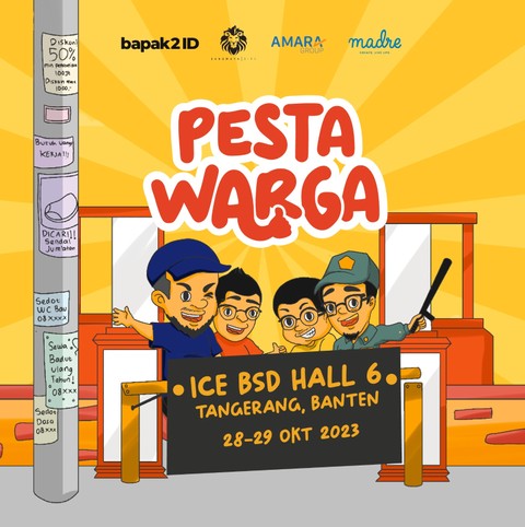 Acara Pesta Warga. Foto: Istimewa