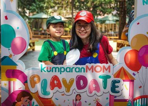 Suasana acara kumparanMOM Playdate di kantor kumparan, Jakarta, Minggu (29/10/2023). Foto: Iqbal Firdaus/kumparan